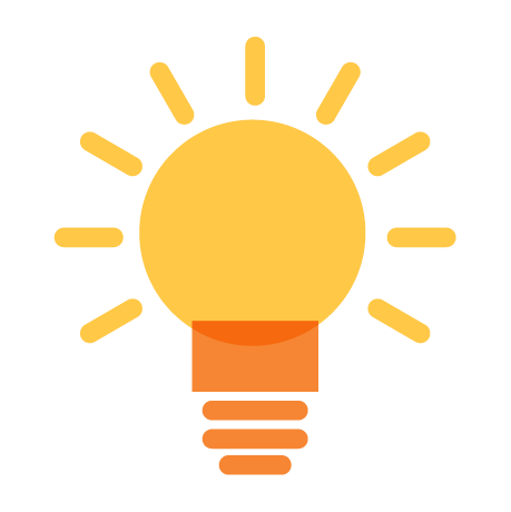 Light bulb icon